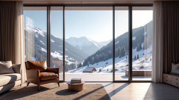 Des appartements à Courchevel offrant un accès direct aux pistes