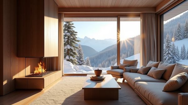 Des appartements à Courchevel offrant un accès direct aux pistes